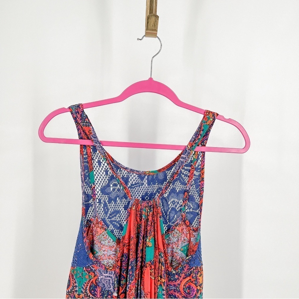 FREE PEOPLE Count Me In Trapeze Dress Tunic - Picture 6 of 7